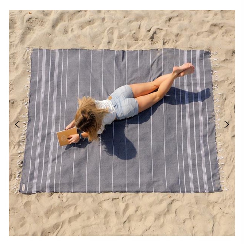 Sand Cloud Black XL Recycled Towel